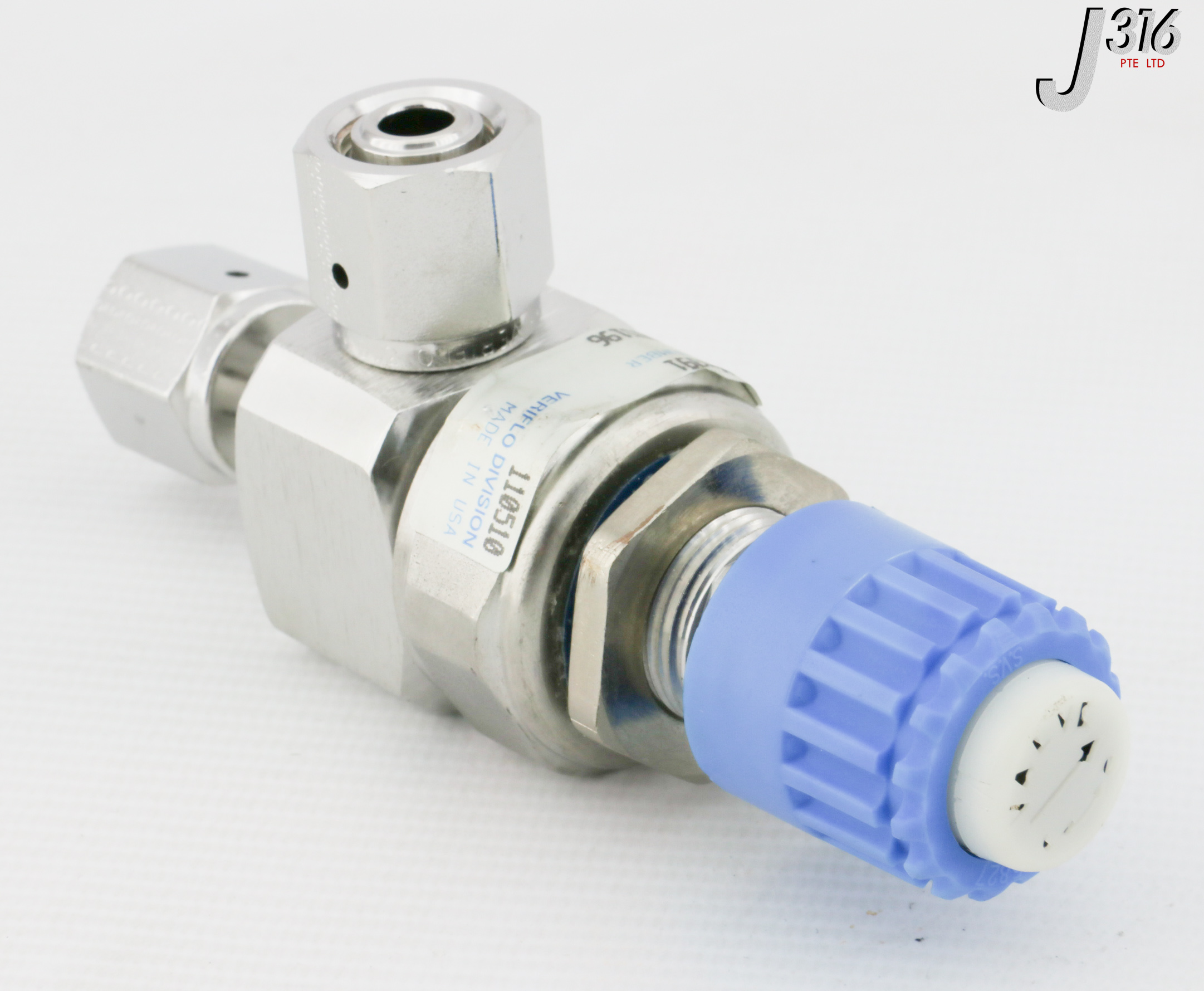 L29494 (LOT OF 6) VERIFLO VALVE DIAPH 1/4VCR-F/F SST 10R, 45300391